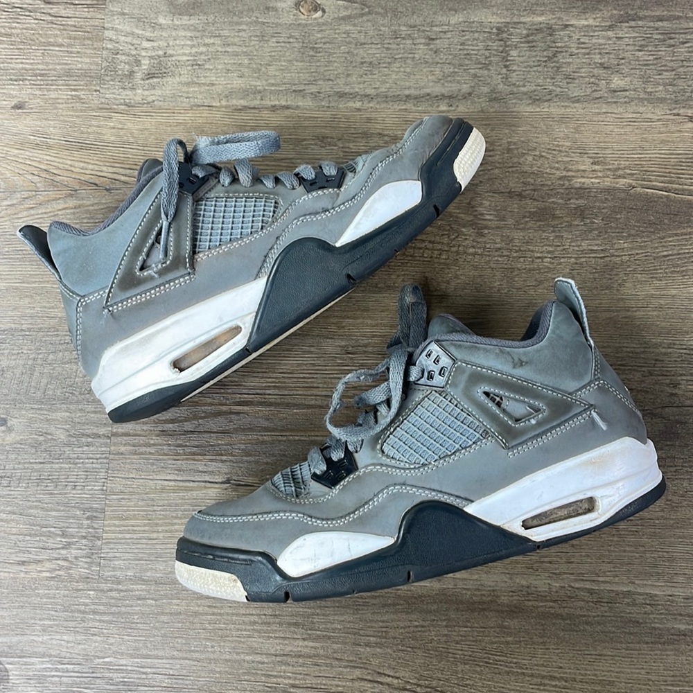 Nike Air Jordan 4 IV Retro Cool Grey Size 6.5 Y OG GS Gray White 2019 408452 007